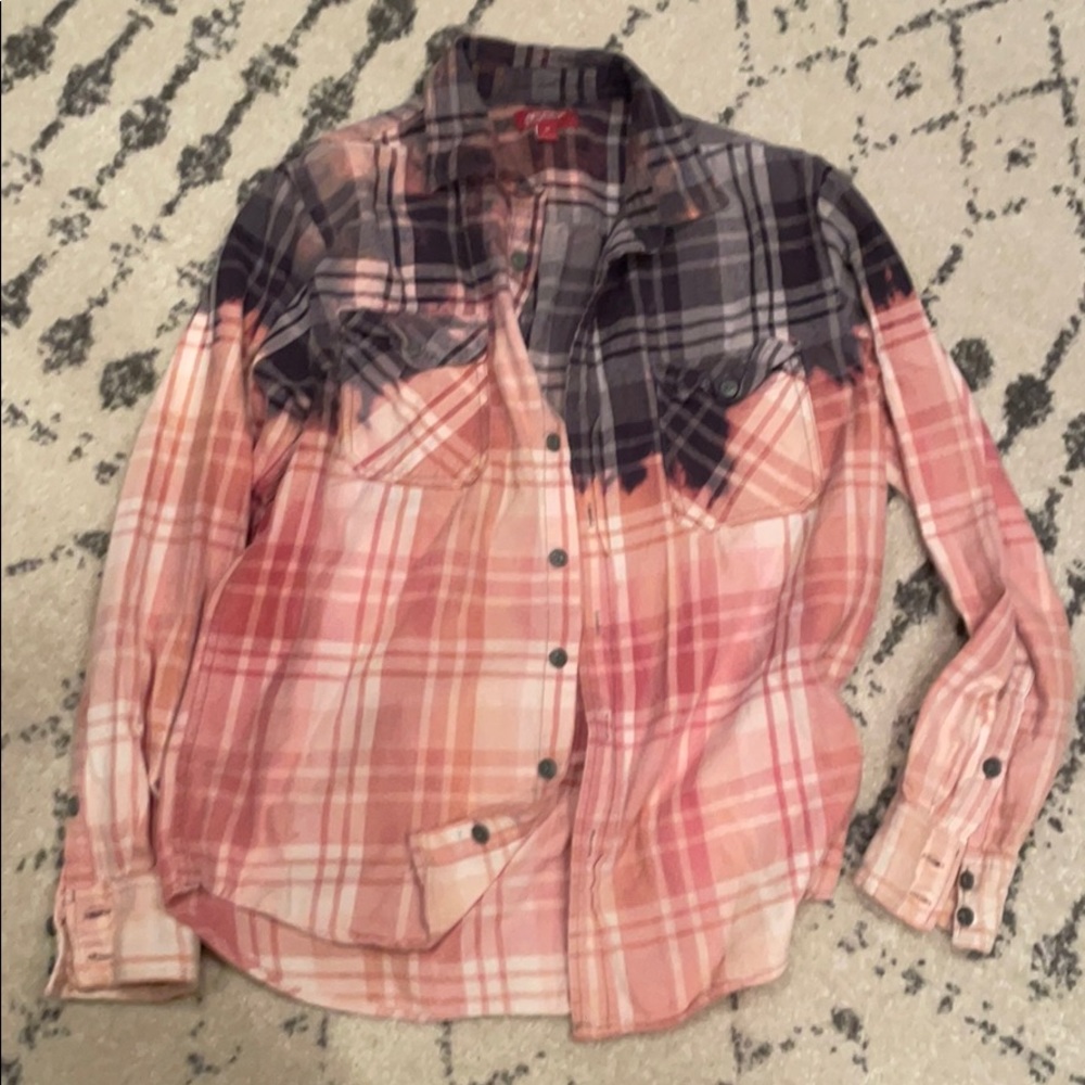 Vintage handmade tie-dye top